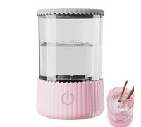 Limpiador De Brochas Maquillaje Eléctrico - Máquina Limpiadora De Brochas De Maquillaje | Limpiador De Brochas Cosméticas,spinner Limpiador De Brochas, Secador De Brochas De Maquillaje 2 En 1 Y lavass