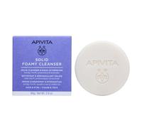 Apivita Cleansing Solid Foamy Cleanser sapone detergente solido effetto idratante 80 g