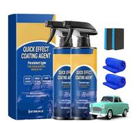 Limplex Car Polish, Limplex Coating Spray, Quick Effect Coating Agent for Car, Advanced Car Quick-Acting Coating Agent Spray, Easy to Use and Clea, for All Cars Model (2pcs)