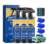 Limplex Car Polish, Limplex Coating Spray, Quick Effect Coating Agent for Car, Advanced Car Quick-Acting Coating Agent Spray, Easy to Use and Clea, for All Cars Model (3pcs)