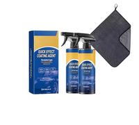 Limplex Coating Spray for Shine, Advanced Quick Shine & Protection Spray for Cars, Scratch Remover Polish & Waterless Wash Coating (2 set)