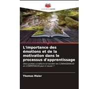 L'importance des émotions et de la motivation dans le processus d'apprentissage: Dans quelles conditions le transfert de CONNAISSANCES en COMPÉTENCES peut-il réussir ?