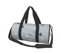 L'impronta della zampa traccia Cate, Borsone da viaggio di grande capacità Borsa rotonda Borsa da viaggio sportiva Borsa da viaggio Borsa da fitness