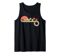 L'impronta di Golosità Traccia Il Colore Dell'arcobaleno Canotta