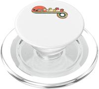 L'impronta Di Golosità Traccia Il Colore Dell'arcobaleno PopSockets PopGrip per MagSafe