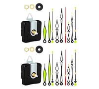 Limtula 1/2 Pc Quarzo Meccanismo Movimento Orologio da Parete A Silent Orologi Kit Kit Fai Te Parti Sostituzione Movimento Orologio