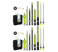 Limtula 1/2 Pc Quarzo Meccanismo Movimento Orologio da Parete A Silent Orologi Kit Kit Fai Te Parti Sostituzione Movimento Orologio