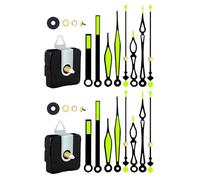 Limtula 1/2 Pc Quarzo Meccanismo Movimento Orologio da Parete A Silent Orologi Kit Kit Fai Te Parti Sostituzione Movimento Orologio