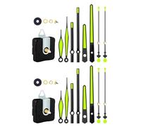 Limtula 1/2 Pc Quarzo Meccanismo Movimento Orologio da Parete A Silent Orologi Kit Kit Fai Te Parti Sostituzione Movimento Orologio