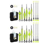 Limtula 1/2 Pc Quarzo Meccanismo Movimento Orologio da Parete A Silent Orologi Kit Kit Fai Te Parti Sostituzione Movimento Orologio