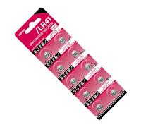 Limtula 10 batterie a Bottone LR41 Alimentatore alcalino Stabile da 1, 5 V per Gadget e Accessori Sostituisci la Batteria della Fotocamera Digitale AG3 / 192 / GP192A