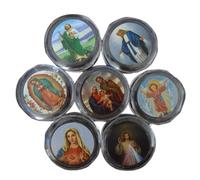 Limtula 10 scatola portaoggetti in plastica per perline rosario cattolico per croce religiosa ne rosario collana collana in argento per donna oro per donna per uomo oro per uomo