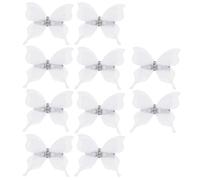 Limtula 10 Spilla a Farfalla Trasparente Spilla da Balia a Forma Farfalla Accessori Decorativi per Tende per la Decorazione della Festa Nuziale Spilla Trasparente