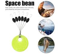 Limtula 10Grop Gomma Morbida Bobber Galleggiante da Pesca Tappi Galleggiante Piombini Ferma Accessori da Pesca Bobber in Gomma Resistente Tappi Accessorio