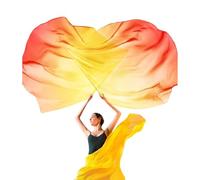 Limtula 2 Bandiere Bandiere lode e Danza Striscioni lode culto a semicerchio per spettacoli teatrali in Chiesa a semicerchio Durevole Accessori per Doppia Danza