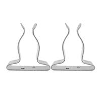 Limtula 2 Supporto per Gancio per Barche Clip a Molla in Acciaio Inossidabile Morsetti a Molla Supporto per Remi per Barche per Gancio, Clip per Canna da Pesca Clip