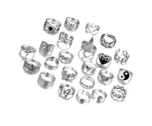 Limtula 24 in argento gotico, set eleganti, tra cui e farfalla per donna, modello vintage