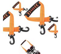 Limtula 4 cinghie per attrezzatura da sci adatte per il trasporto senza sforzo di attrezzature da sci durante il parcheggio alle piste trasferimenti cinghie da traino per sci