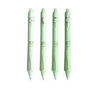 Limtula 4 penne gel da 0,5 mm ad asciugatura rapida, inchiostro gel cancellabile a forma di panda neutro, scrittura fluida per la scuola