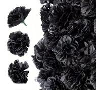 Limtula 50 entità infiorescenze di Tagetes realistiche da 15 cm, substrati costruiti a mano, substrati flessibili per composizioni di ghirlande celebrative, decorazioni per ghirlande nuziali