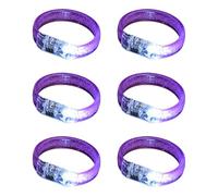 Limtula 6 Braccialetti luminosi a LED per bambini, adolescenti e adulti Braccialetti LED multicolori Accessori eleganti per feste Accessori da polso Accessori per eventi notturni