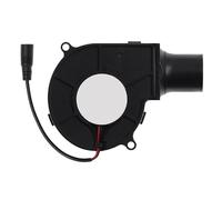Limtula 75x30mm Ventilatore centrifugo Ventola raffreddamento Ventola per barbecue 12V Raffreddamento elettrico per campeggio esterno Picnic Cucina Centrifuga portatile