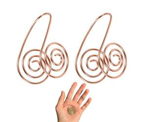 Limtula a mano con spirali in lega rame per bilanciamento dei e la pratica della consapevolezza HanmdadePalm Regalo spirituale unisex