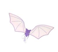Limtula Accessorio per costume da pipistrello pipistrello Halloween per ragazza Accessori per costume Halloween per bambini per feste in maschera giochi ruolo cosplay