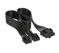 Limtula Adattatore di alimentazione per scheda grafica 16 pin (12 + 4) cavi collegamento diretto 8 pin cavo spesso 16 AWG per una fornitura di corrente stabile cavo PCIe