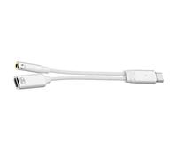 Limtula Adattatore per Cuffie da Tipo C a 3, 5 mm e Cavo Ricarica PD100W per Smartphone e Tablet con Cavo uditivo HiFi Cavo Intrecciato da 15 cm
