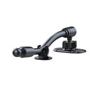 Limtula Adattatore porta telefono con base adesiva da 17 mm per visualizzazione regolabile del cruscotto ' auto