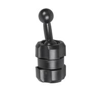 Limtula Adattatori con testa a da 17 mm Asta prolunga ruotabile a 360° per supporti generali per telefoni Cruscotti Applicazioni montaggio con bocchetta ventilazione Adattatori montaggio