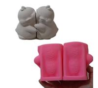 Limtula Adorabile Forma Animale in Silicone con maiali Koala e per progetti in Cera Decorazioni per la casa Animale in Silicone per lavori Artigianali, Inclusi maiali Koala e a Forma