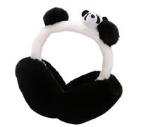 Limtula Adorabili cuffie antirumore a forma panda per donne e ragazze Protezioni per le orecchie regolabili e pieghevoli per riporre facilmente l ' equipaggiamento invernale