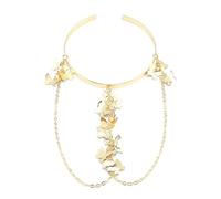 Limtula Aperto Ended Fascia Superiore Del Braccio Per La Donna Nightclub Polsino Discoteca Party Beach Getaways Body Jewelry Bangle Per Le Donne Superiore Gioielli Oro Per Le Donne, piccola farfalla