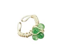 Limtula artigianali con perline intrecciate realizzati con minerali naturali da dito leggeri e alla Accessorio per incontri appuntamenti Gioielli in pietra naturale