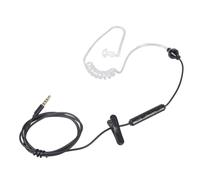Limtula Auricolare con tubo a spirale cava con microfono e pulsante controllo per guidare esercitarsi, smartphone e tablet utilizzano cuffie per laptop