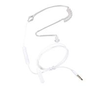 Limtula Auricolare con tubo a spirale cava con microfono e pulsante controllo per guidare esercitarsi, smartphone e tablet utilizzano cuffie per laptop