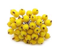 Limtula Bacche finte ramo bacche artificiali glassate da, Yellow