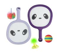 Limtula Bambini Tennis Badminton Set Con Schiuma Palline Volani & Borsa per il Trasporto Per Outdoor Indoor Coordinazione Formazione Principianti Tennis Racchette