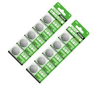 Limtula Batteria a Bottone CR2016 da 10 da 3 V per dispositivi elettronici Come campanelli, Attrezzature Sportive e contatori Calorie Batteria per Bilancia Elettronica