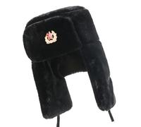 Limtula Berretti Invernali in Stile Lenin sovietico Copri Orecchie Termiche Cappello Unisex in Misto Poliestere Antivento per molteplici Occasioni Cappello sovietico rievocazione storica