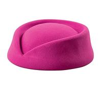 Limtula Berretto Cappello Berretto Hostess della compagnia aerea Assistente Cappello dall ' aspetto vintage Uniforme hostess Portapillole a goccia
