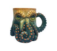 Limtula Bicchiere da birra pirata medievale con manico resistente calore Tazza da caffè Bicchieri capacità per bicchieri in resina a tema pirata per la casa del ristorante