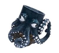 Limtula Bicchiere da birra pirata medievale con manico resistente calore Tazza da caffè Bicchieri capacità per bicchieri in resina a tema pirata per la casa del ristorante
