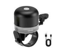 Limtula Biciclette Campane In Lega di Alluminio Biciclette Allarme Manubrio Corno Suono Forte Ciclismo Manubrio Allarme Bici Luce LED Bike