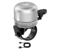 Limtula Biciclette Campane In Lega di Alluminio Biciclette Allarme Manubrio Corno Suono Forte Ciclismo Manubrio Allarme Bici Luce LED Bike