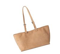 Limtula Borsa a tracolla impermeabile di alta qualità grande capacità per abiti casual da lavoro borsa a tracolla retrò, Albicocca, One Size