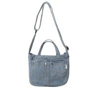 Limtula Borsa a tracolla in jeans pratica elegante Borse a tracolla interne spaziose Borsa a tracolla per donne che cercano praticità Pratica borsa per studenti