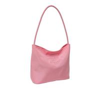 Limtula Borsa a tracolla in nylon casual alla moda per le donne semplici lettere ricamate a colori ascelle borsa secchiello ascella moda secchio, A